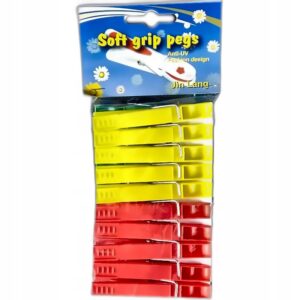 Klamerki plastikowe 7 cm - zestaw 20 sztuk