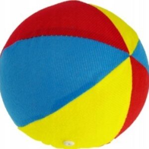Kolorowa Piłka Sportowa 17 cm - Idealna do Zabaw na Świeżym Powietrzu