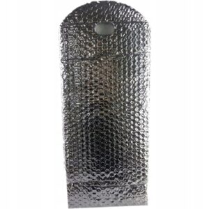 Torebka termiczna 1 l, 37x14 cm srebrna