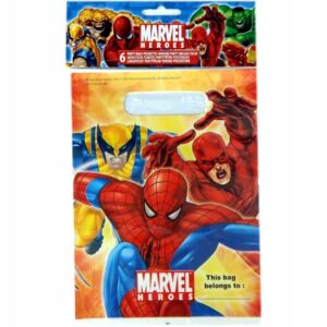 Torebka foliowana "Marvel Heroes" M, 24x17 cm, 6 szt.