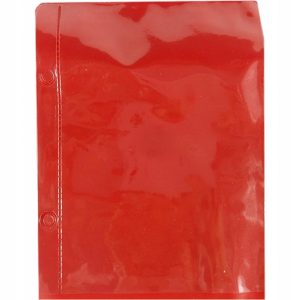 Folder na dokumenty, A6, 1 szt., czerwony, 17x13 cm.