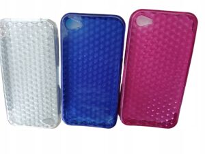 Etui silikonowe Apple iPhone 4 4S plecki kolor mix
