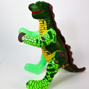 Dmuchana zabawka na plażę, dinozaur - 30 cm, mix kolorów