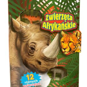 Zwierzęta afrykańskie, figurki