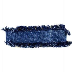 Zestaw 20 Automatycznych Spinek do Włosów 10,5 cm - Jeans z Materiałem
