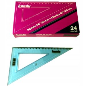Handy linijka ekierka 20 cm przezroczysta