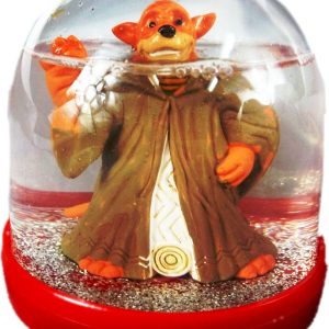 Kula wodna z brokatem Jedi 10x8.5 cm dekoracyjna