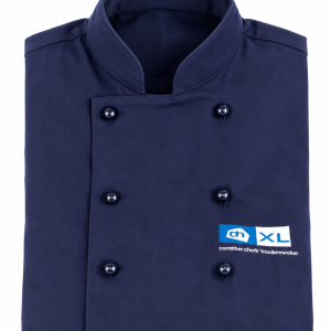 Bluza kucharska granatowa XL 2 kieszenie