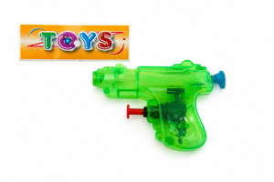 Pistolet na wodę 9 cm dla dzieci zielony lub pomarańczowy