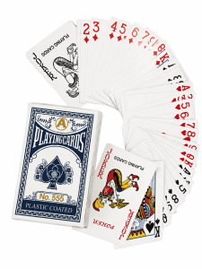 Karty do gry powlekane Poker Remik Brydż 54 szt