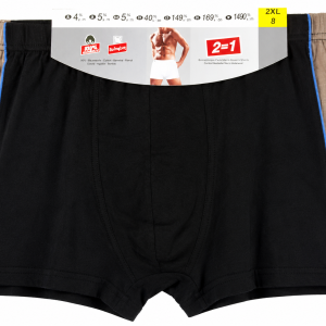 Bokserki męskie bawełniane 2 szt. M-XXL mix wzorów