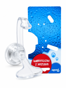 Haczyk z przyssawką plastikowy 11 cm 1 szt