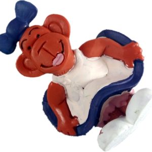 Figurka gumowa małpka 7 cm mix kolorów i wzorów