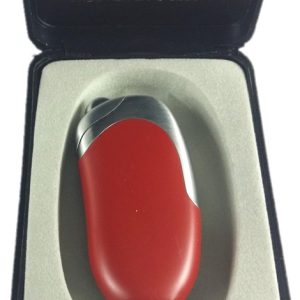 Zapalniczka 7x3 cm czerwona niebieska w pudełku 10x7 cm