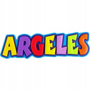 Magnes na lodówkę ARGELES gumowy 8x2 cm pamiątka 12 szt