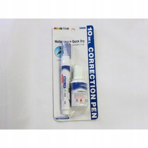 Korektor 2 szt. pisak 7 ml i pędzelek 20 ml 8 zest.