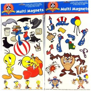 Magnesy naklejki na lodówkę Tweety ptaszek 20 szt./opak. 5 opak.