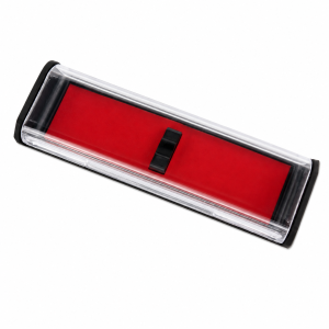 Etui na długopisy plast. 2 el. 16.5x5 cm czerwone 20 szt.