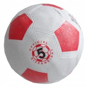 Piłka nożna gumowa 28 cm rozmiar 5 350 g 25 szt