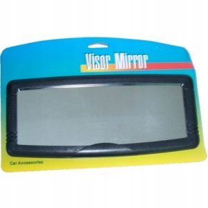 Lusterko wsteczne samochodowe uniwersalne 23x10 cm w blisterze 18 szt