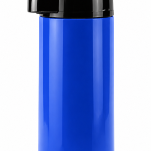 Termos turystyczny plast. 0.5 l z kubkiem 26 cm mix kolorów 48 szt.