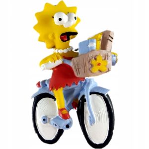 Figurka ceramiczna simpsons płaska 7 cm 6 szt