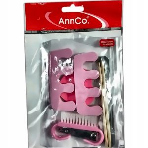 Akcesoria do pedicure 8w1 AnnCo do pielęgnacji stóp 6 zestawów