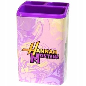 Organizer na biurko dziecięcy Hannah Montana metalowy 24 szt