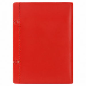 Teczka obwoluta A6 folder na dokumenty czerwony 17x13 cm szkolne 100 szt