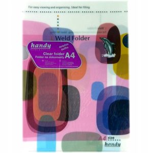 Obwoluta A4 5 szt./opak. folder na dokumenty PP delfin Handy 75 opak.