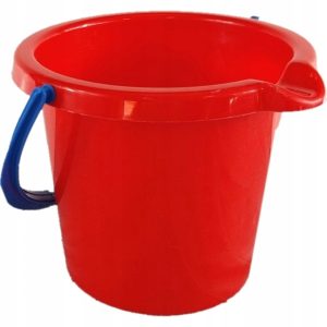 Wiaderko do piasku dla dzieci 15 cm kolorowe 4 szt