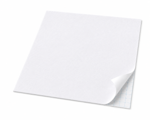 Filc z klejem dekoracyjny arkusz biały 29x21 cm 1 mm 10 szt