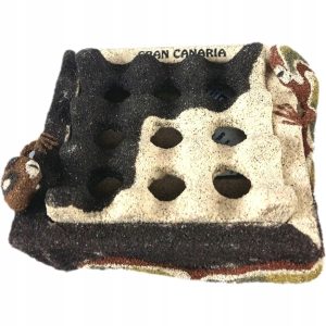 Mydelniczka wolnostojąca Tenerife z jaszczurkami 9x4x5 cm 6 szt
