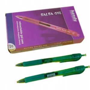 Długopisy żelowe automat. 12 szt./opak. 0.5 mm Handy Salsa Gel 24 opak.