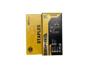 Zszywki tapicerskie do takera 6 mm 1000 szt. stalowe A 53 100 opak.