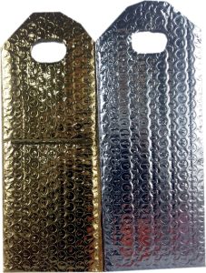 Torba termiczna na napoje 0.5 l 30x11.5 cm mix kolorów 15 szt