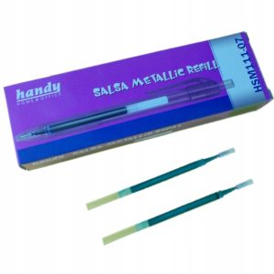 Wkład żelowy zielony 0.7 mm Handy Salsa Metalic 288 szt