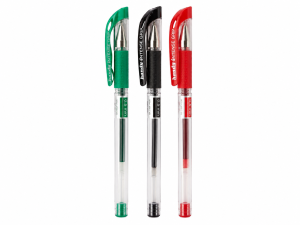 Długopisy żelowe 3 kolory Handy Intense Grip 3 szt./opak. 8 opak.