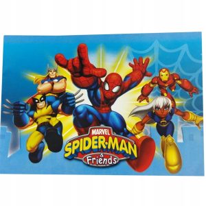Papier kolorowy A5 10 kartek Spider-Man 24 szt