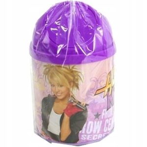 Kosz biurkowy dla dzieci Hannah Montana 20x11 cm 5 szt