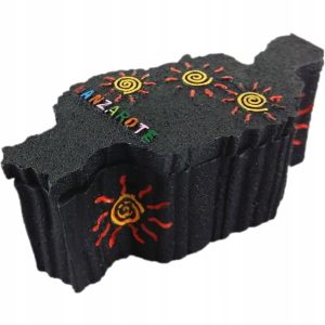 Szkatułka na biżuterię poliston 8.5x3.5 cm mix wzorów 96 szt