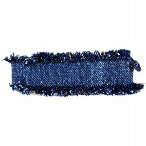 Spinka automatyczna do włosów 10.5 cm jeans mix wzorów 50 szt